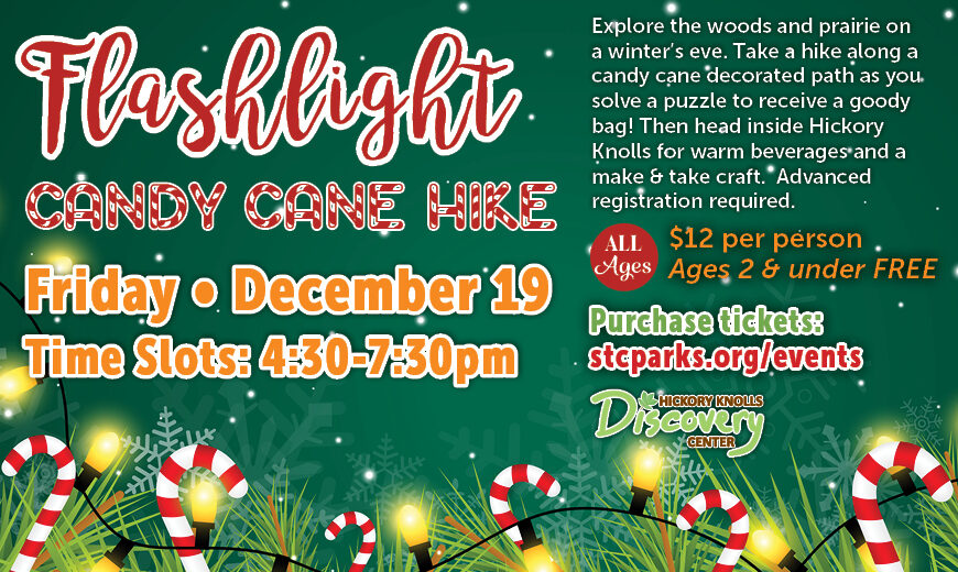 Flashlight Candy Cane Hike